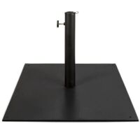 Steel Umbrella Base, Patio Stand w/ Tightening Knob & Anchor Holes - 38.5lb&nbsp;