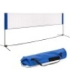 Portable Freestanding Volleyball, Tennis, Badminton Net - 12.5ft
