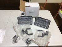 Chevrolet C4500 C5500 C6500 C7500 Kodiak 4x6 Inch LED Headlights, 45W 6000K Super Bright Rectangular Headlamps Hi&Low Sealed Beam Conversion Kit - E-Comm Return, Appears New&nbsp;