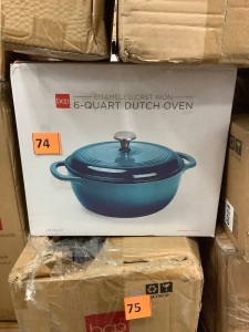 Enameled Cast Iron 6 Quart Dutch Oven