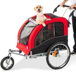 2-in-1 Pet Stroller and Bike Trailer, Appears New