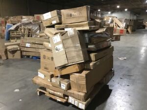 Pallet of Uninspected E-Commerce Returns