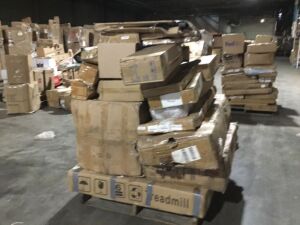 Pallet of Uninspected E-Commerce Returns