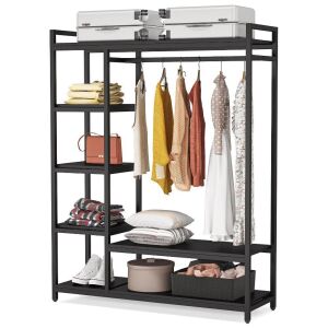 Freestanding Closet Organizer - Black