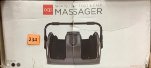 Reflexology Shiatsu Foot Massager w/ High-Intensity Rollers, Remote Control