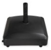 Fillable Mobile Umbrella Base Stand w/ 4 Wheels, 2 Locks, 137lb Capacity, Black, E-Commerce Return/Appears New