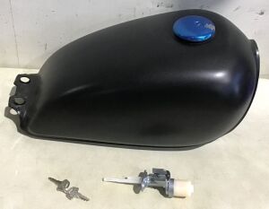 2.4 Gal Motorcycle Fuel Tank for Suzuki GN125 - Cosmetic Damage