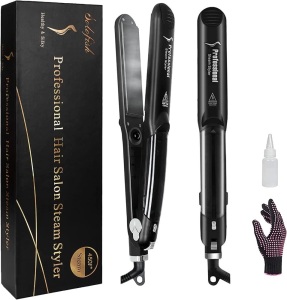 SOLOFISH Steam Hair Straightener, Powers On, Appears New