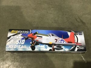 Fms P51D Mustang V2 Big Beautiful Doll RC Airplane 4CH 800mm Wingspan - Unknown if Complete