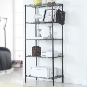 5 Tier Metal Storage Rack Shelf 