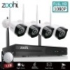 Zoohi Security Camera System Wireless 4CH HD NVR Kit - New&nbsp;