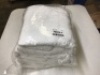 Lot of (3) WAMSUTTA Icon PimaCott Bath Towels&nbsp;in White, 30" x 58". NEW