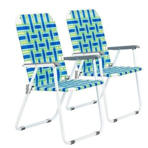 VINGLI 2 Pack Outdoor Portable Camping Beach Chair 