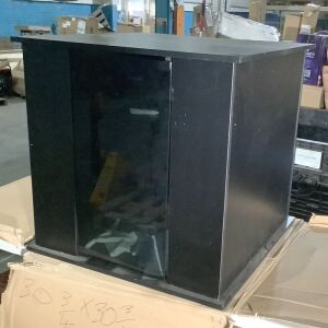 30" x 30" Simple Modern Aquarium Stand - Black