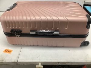 Set of 3 Pink Suitcases