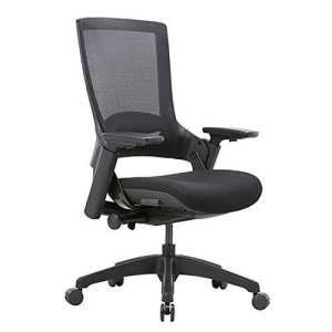 Clatina Ergonomic High Swivel Executive Chair with Adjustable Height, Lumbar Support, Black - Appears New