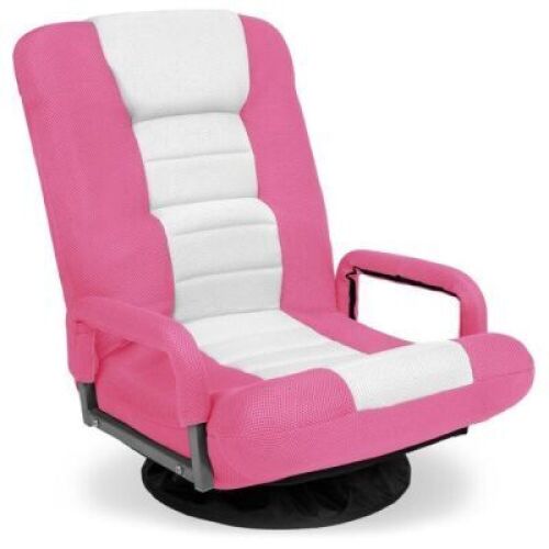 Gaming Floor Chair w/ 360-Degree Swivel, Armrest, Adjustable Backrest&nbsp;