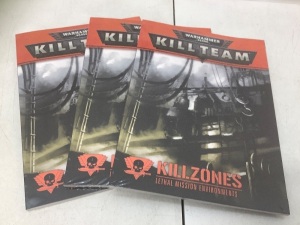 Lot of (3) Warhammer 40k Killteam Killzones Lethal Mission Environments Booklets, New/Sealed