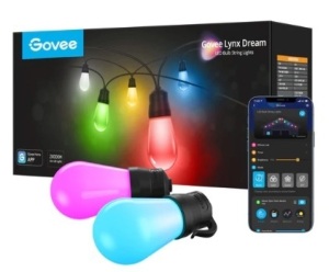 Govee Smart Outdoor String Lights, Works, Appears new, Retail 99.99