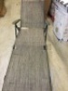 Lot of 2 Foldable Lounge Chairs, Brown, E-Commerce Return