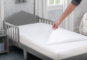 Kids-A-Peel Disposable Fitted Sheets, 6-Pack, Full, Appears New