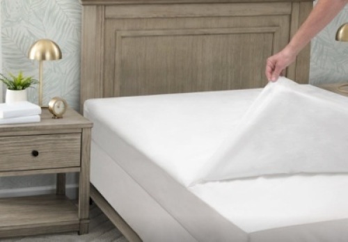Lot of 2,&nbsp;Kids-A-Peel Disposable Fitted Sheets, 6-Pack, Full, Appears New
