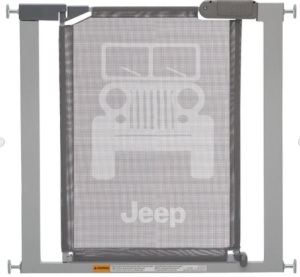 Lot of 2, Delta Children Jeep Adjustable Baby Safety Gate, Gray, Appears New