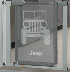 Lot of 2, Delta Children Jeep Adjustable Baby Safety Gate, Gray, Appears New