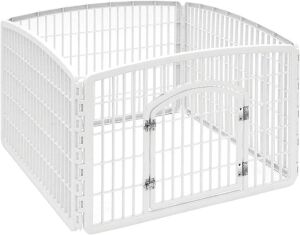 4-Panel Pet Playpen 36"x36"x24"