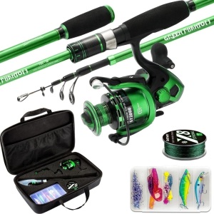 Ghosthorn Fishing Rod and Reel Combo, Appears New, Retail 112.98