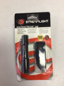 Streamlight Macrostream USB Everyday Carry Flashlight, Appears New, Untested