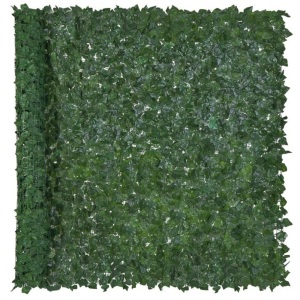 Outdoor Faux Ivy Privacy Screen Fence, 96X72IN