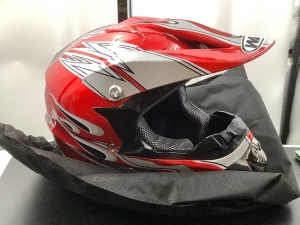 DOT WLT-125 ATV Dirt Bike UTV Off Road Helmet, Size M 57-58, E-Commerce Return/Appears New