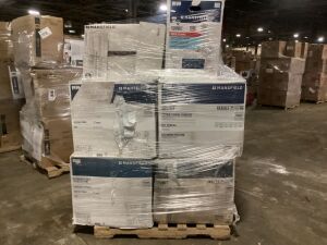 Pallet of Uninspected Toilets - May Be Incomplete or Broken, For Parts or Repair 