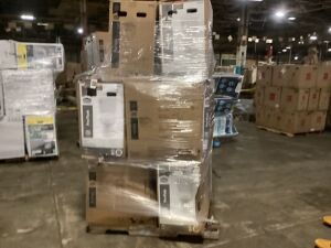 Pallet of Uninspected Toilets - May Be Incomplete or Broken, For Parts or Repair 