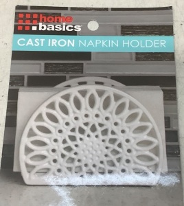 Cast Iron Napkin Holder