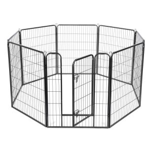 32"x40" 8-Panel Metal Pet Playpen