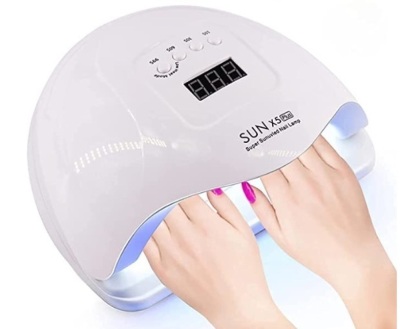 Professional Gel Polish LED Nail Dryer Lamp, Powers On, Appears New