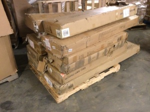 Pallet of TV Stands. Unknown Condition E-Commerce Returns