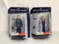 Doctor Who Graham O'Brien & The Thirteenth Doctor&nbsp;Figures