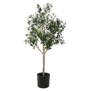 Artificial Green Olive Tree in Pot