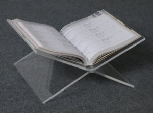 Clear Acrylic Magazine Holder