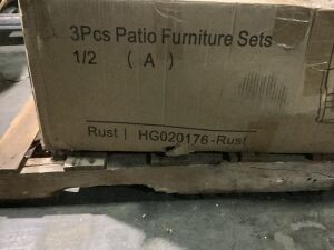 Patio Furniture - Damaged