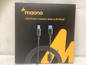 Maono 10ft USB A-to-B Printer Cable