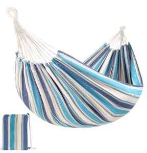 2-Person Brazilian-Style Double Hammock, Appears New