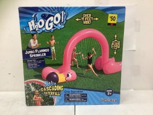 Bestway H2O Go! Jumbo Flamingo Sprinkler, 11 Feet, New