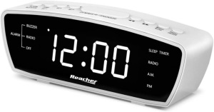 Reacher Simple Alarm Clock Radio