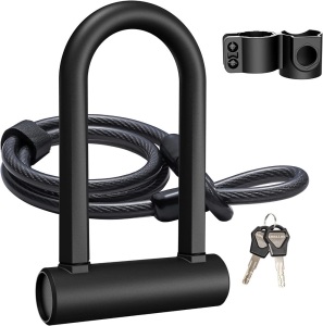 UBULLOX Bike U Lock Heavy Duty Bike Lock