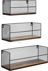 Set of 3 Floating Wall Shelves