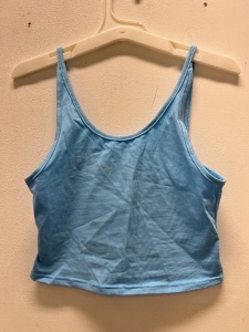 6 Pack Crop Tank Tops, L